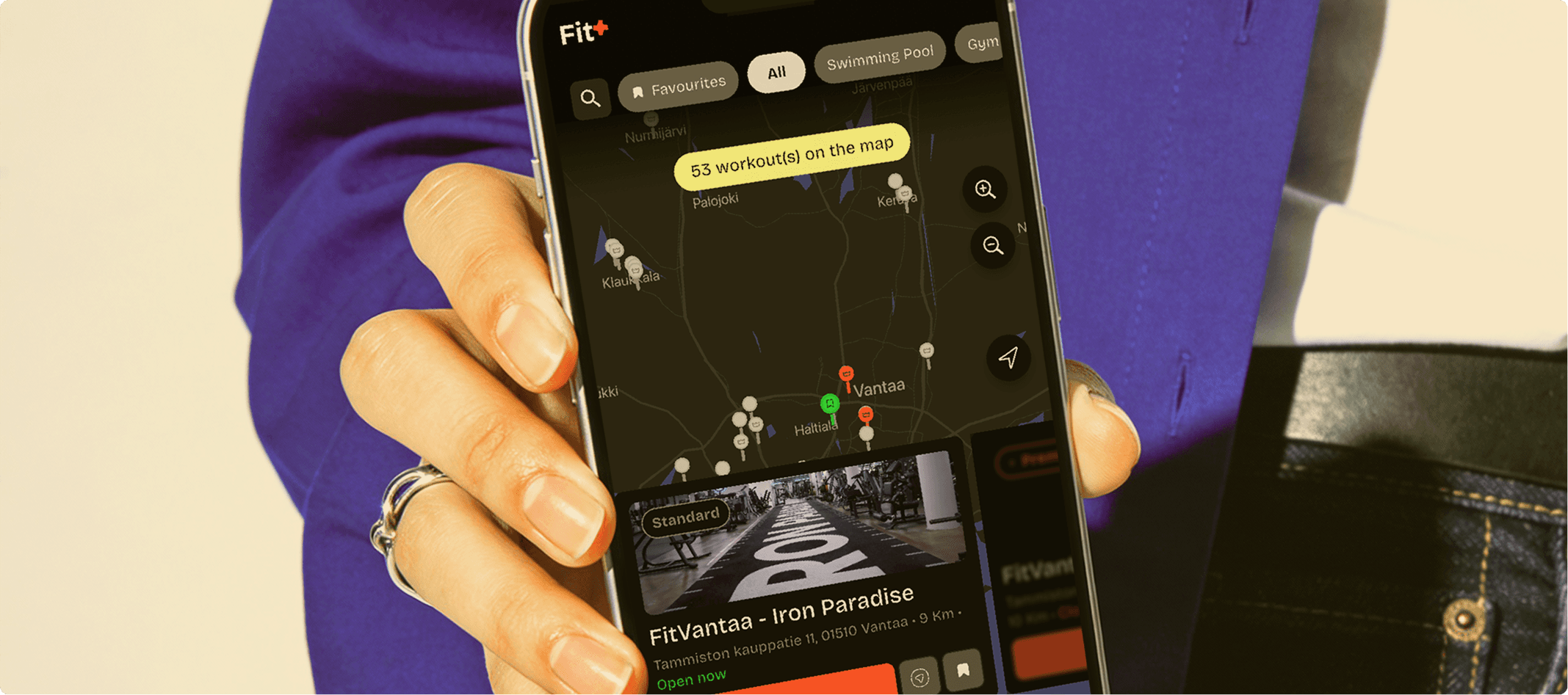 Fit Map Dashboard