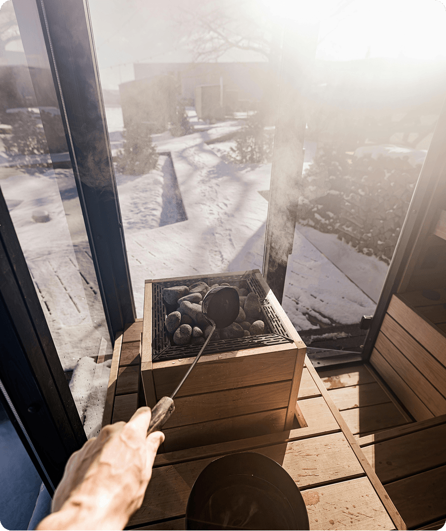 Sauna & spa retreat
